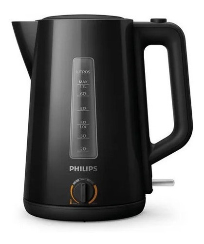 Imagen 2 de 6 de Pava Electrica Philips Hd9368/90 Serie 5000 Mate 1,7 Litros
