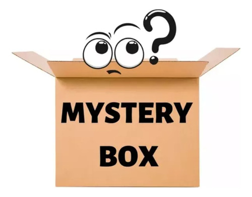 Caja De Sorpresa Misteriosa Electronico, Random Misteriosa C Negro