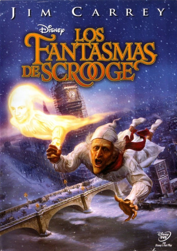 Los Fantasmas De Scrooge ( Jim Carrey ) Disney Dvd Original