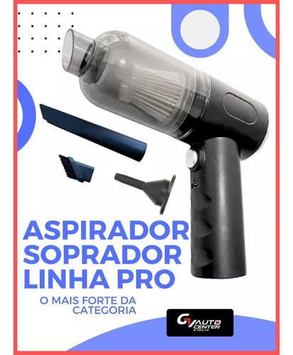 Aspirador De Pó 120w Com Função Sopradora Sem Fio