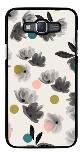 Funda Protector Rudo Para Samsung Galaxy Flores Moda Mujer 4