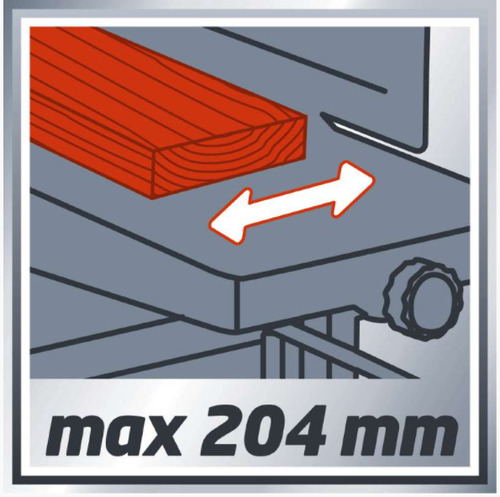 Imagen 3 de 7 de Cepilladora De Banco Cepillo Garlopa 1500 W Einhell