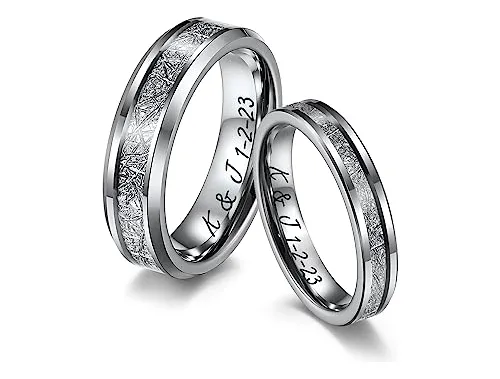 Anillos de online pareja personalizados