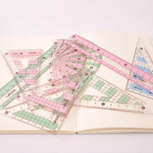 Kit De 8 Piezas De Geometría Matemática, Material Para Estud