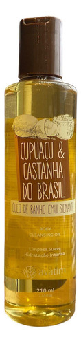 Óleo De Banho Avatim Cupuaçu & Castanha Do Brasil 210 Ml