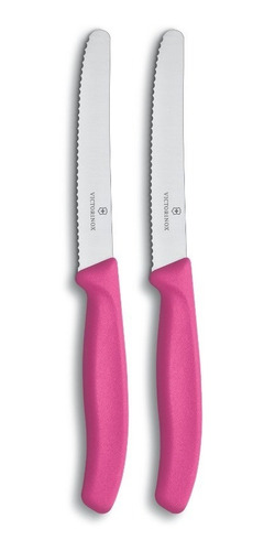 Imagen 2 de 5 de Cuchillo Victorinox Swissclassic Para Tomate Set X2 Unidades