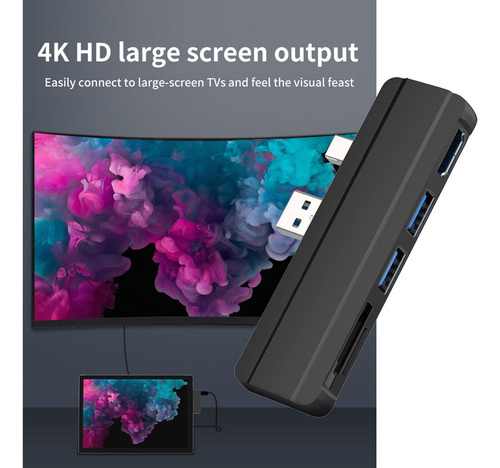 Universal Usb Hub Adapter Usb 3.0 For Surface Pro 3 5.