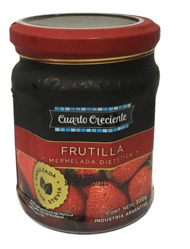 Mermelada Frutilla Con Stevia X300g