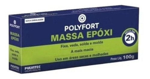 Massa Epoxi Polyepox 100g