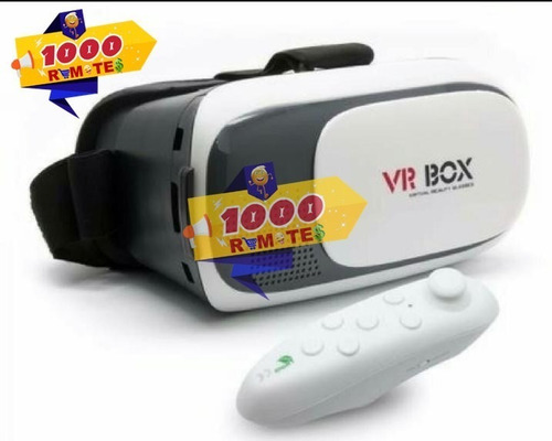 Imagen 1 de 3 de Kit Completo De Gafas Vr Box + Control Remoto Juegos En 3d