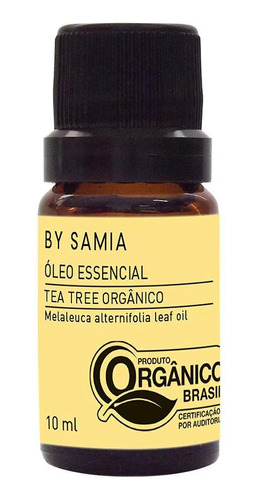 Óleo Essencial De Tea Tree Orgânico 10 Ml