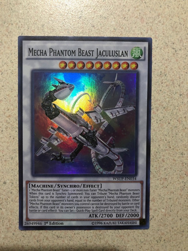 Mecha Phantom Beast Jaculuslan Yugioh!