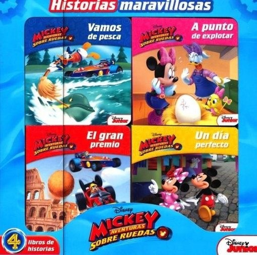 Libro Mickey Sobre Ruedas