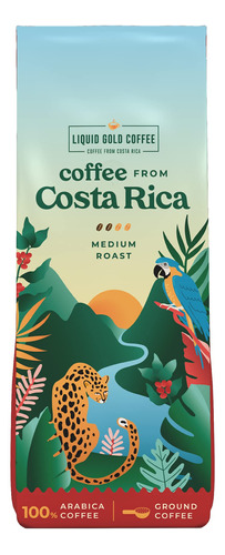 Café De Costa Rica - 12 Onzas, 11.99 oz, Molido De Tostad.