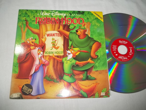 Ld Laserdisc - Robin Wood - Walt Disney Classic