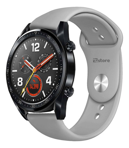 Correa Compatible Con Huawei Watch Gt Gris Broche 20m