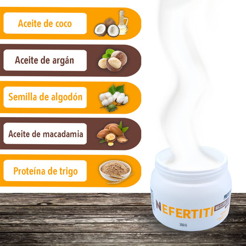 Mascarilla Cabello Teñido Reparadora Con Keratina Y Coco