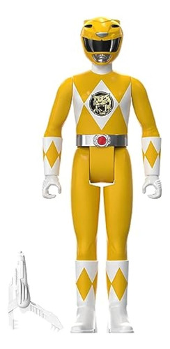 Super7 Mighty Morphin Power Rangers Yellow Ranger