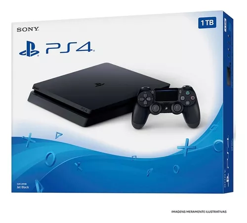 Caixa Vazia Do Playstation 4 Slim - Nova - Ps4 Embalagem