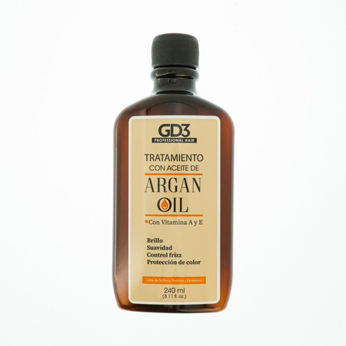 Tratamiento Para El Cabello - Aceite De Argán Gd3 240 Ml