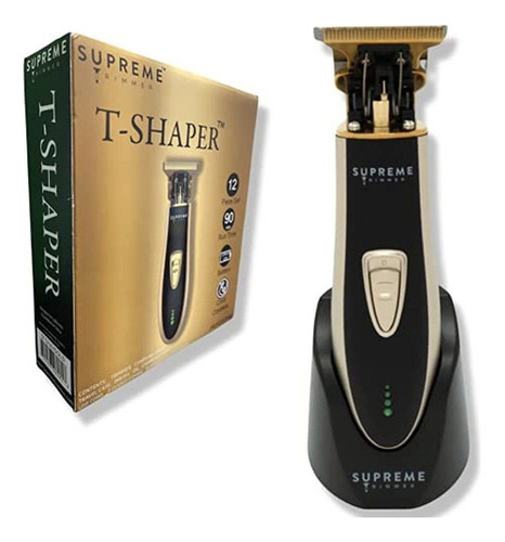 Recortadora Profesional Supreme Trimmer Peluquería St5210 Color Gold