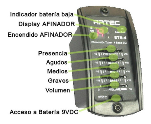 Preamplificador Y Micrófono Artec Etn-4 Etn4 Nuevo Garantia