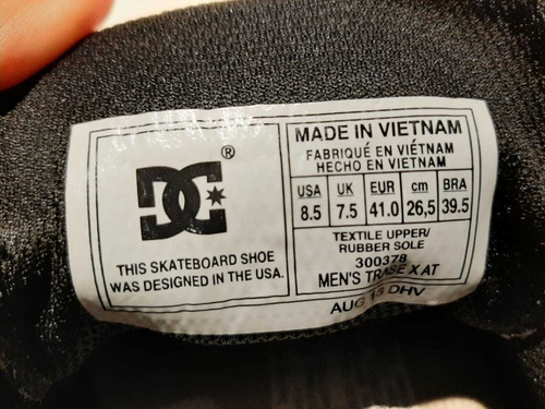 Dc Hombre Trase X At Skateboarding Shoes. Hora De Aventura