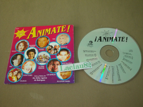 Animate Unete A Los Optimistas 93 Melody Cd Detalle Portada