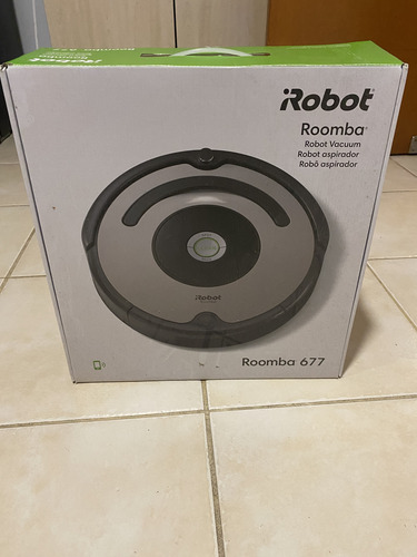 Aspiradora Robot Irobot Roomba 677 Plata 120v/240v (Usado)