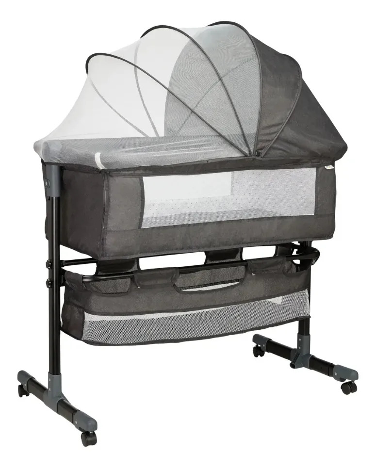 Berço Portátil Bebê Acoplado Co-Bed Connect Maxi baby - GRAFITE