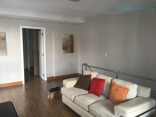 Imagem 7 de 30 de Cobertura À Venda, 254 M² Por R$ 1.600.000,00 - Jardim Aquarius - São José Dos Campos/sp - Co0074