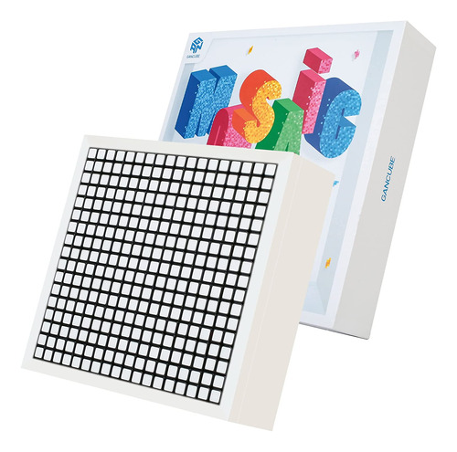 Gan Mosaic Cube, 6x6, 36 Piezas 3x3 Mini Cubos Con Plac...