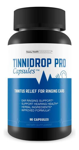 Cápsulas Tinnidrop Pro Nuestro Mejor Alivio Del Tinnitus Los