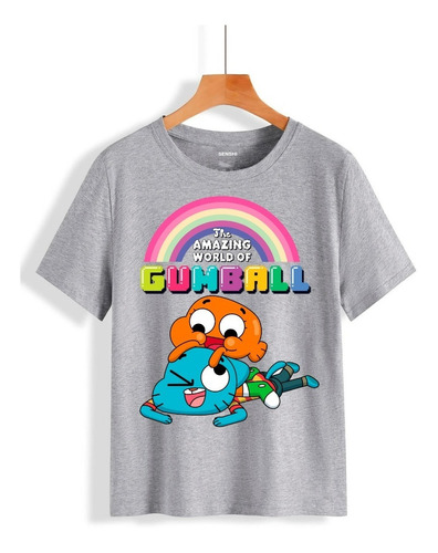 Polera Increible Mundo De Gumball