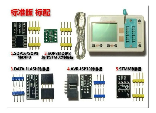 Programador Skyproii 24 25 93 Spi Data Flash Avr Stm32 Smt8 