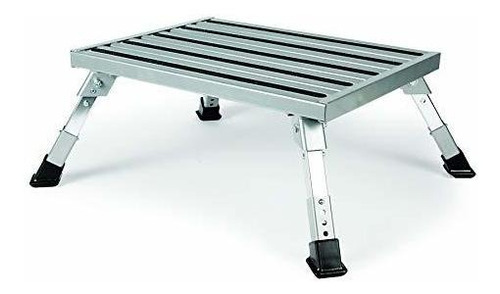 Camco Altura Ajustable De Aluminio Plataforma Paso- Soporta 