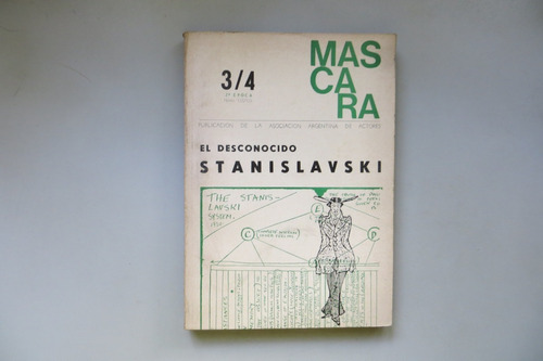 El Desconocido Stanislavski Revista Máscara 3/4 1966