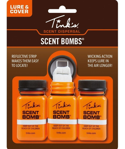 Esencia Atrayente Bombas De Olor Tinks Ciervo 3 Pack Xchws C