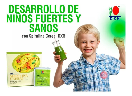 Spirulina Cereal Dxn - Nutricion Completa - Anemia, Obesidad