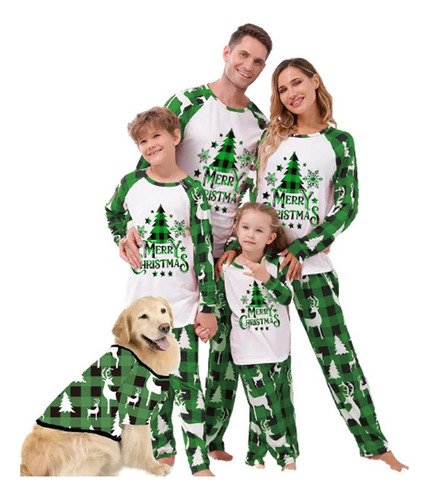 Conjunto Pijama A Juego Para Familia, Mamelucos, Navidad
