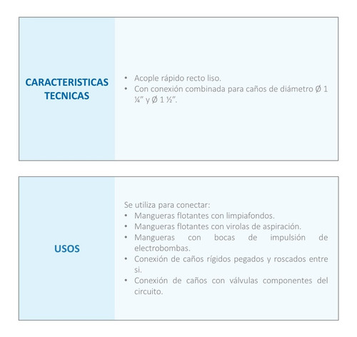 Imagen 7 de 10 de Acople Adaptador Conector Vulcano Recto Liso Combinado Caño