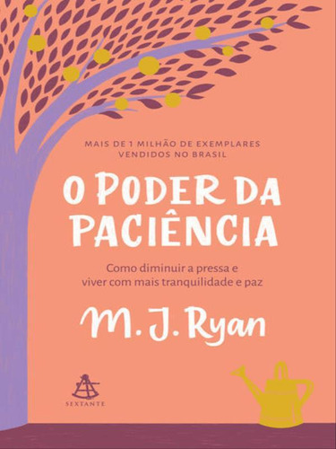 O Poder Da Paciência: Como Diminuir A Pressa E Viver Com Mais Tranquilidade E Paz., De Ryan, M. J.. Editora Sextante, Capa Mole Em Português