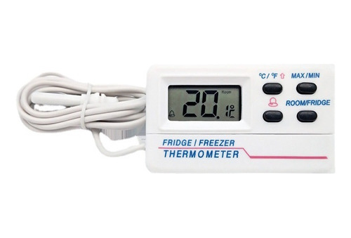 Termometro Digital Refrigerador Sonda Alarma De Penetracion