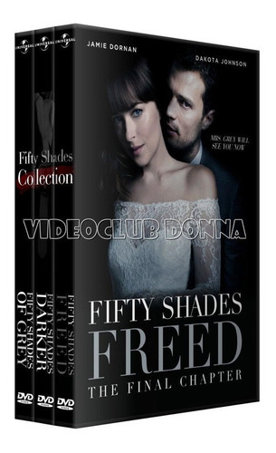 The Fifty Shades 50 Cincuenta Sombras De Grey Colección Dvd