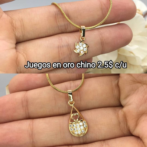 Juegos De Cadena En Oro Chino