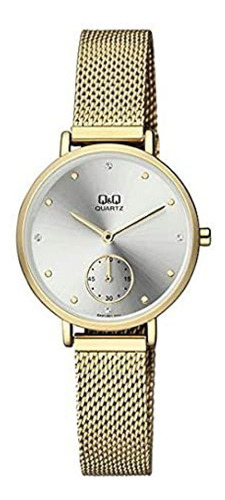 Reloj Para Mujer Q&q Q&q Mujer Qa97j001y Dorado