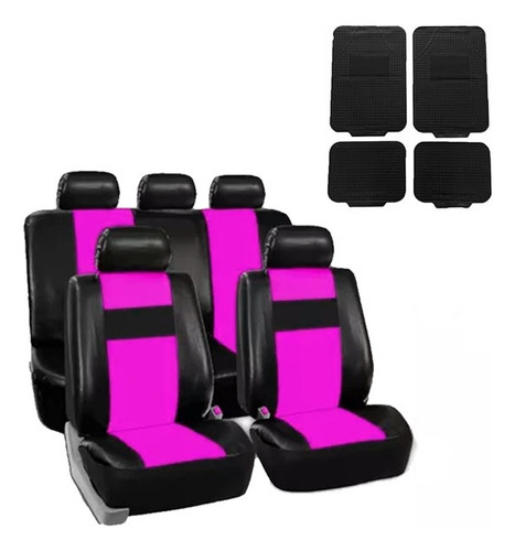 Funda Cubre Asiento Cuerina Fiat Palio Duna Mas+ Alfombra 4p