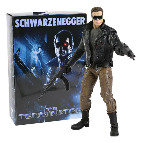 Figura De Acción Neca Terminator 2 Ultimate T-800, Coleccion