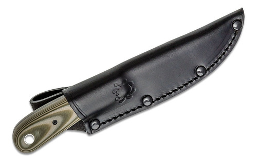 Faca de macacão Spyderco Bow River com capa verde ou canela