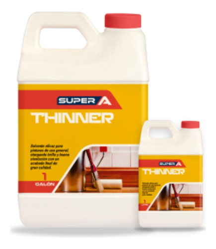 Thinner Multiusos 1 Litro Super A 